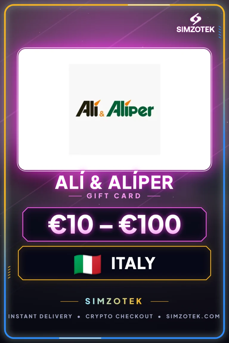 Alí & Alíper Geschenkkarte (Italien)