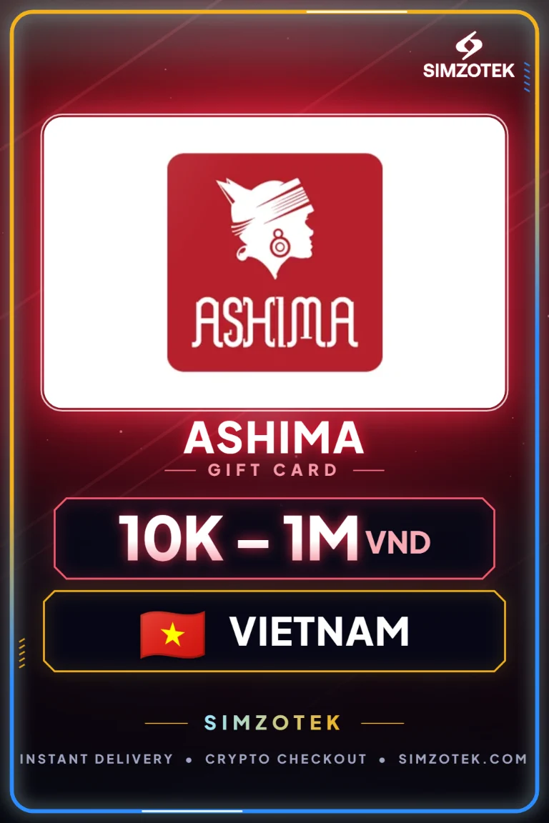 Karta podarunkowa Ashima (Wietnam)