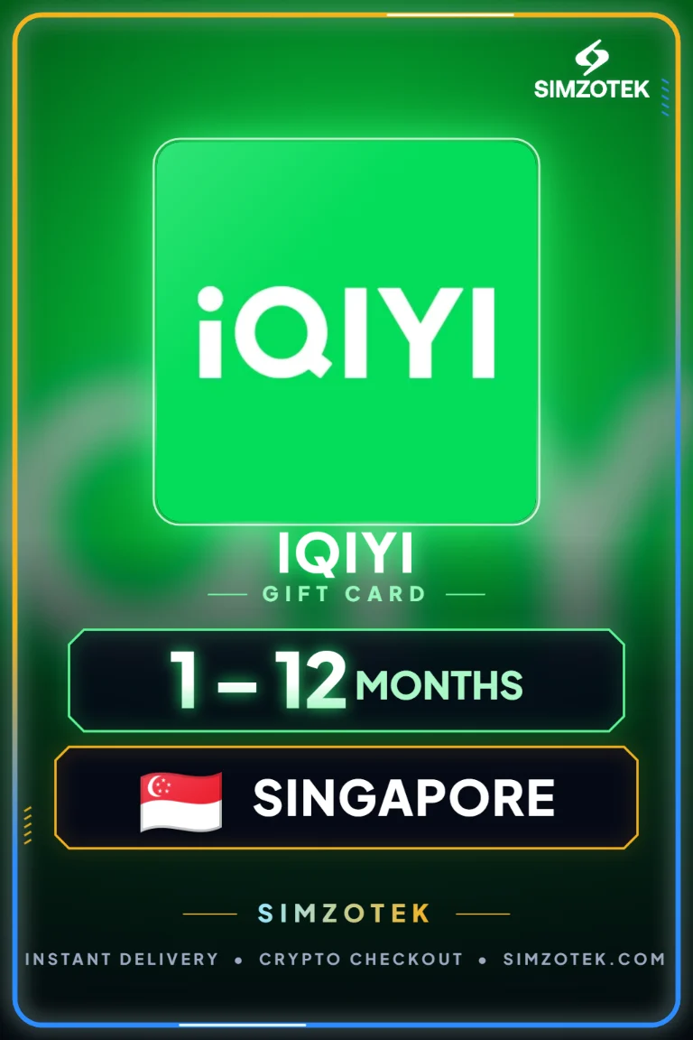 iQIYI VIP Card (Singapore)