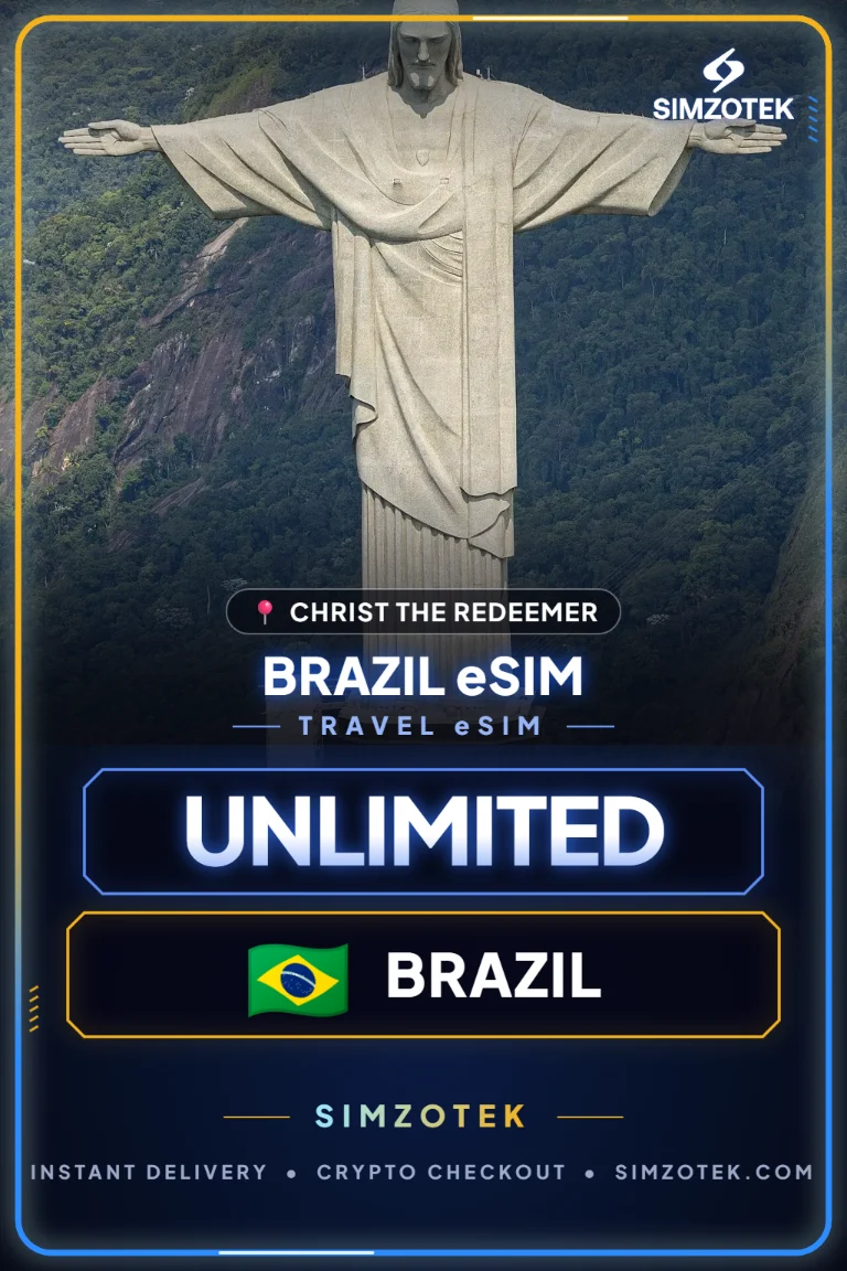 Brazil eSIM – Unlimited Data