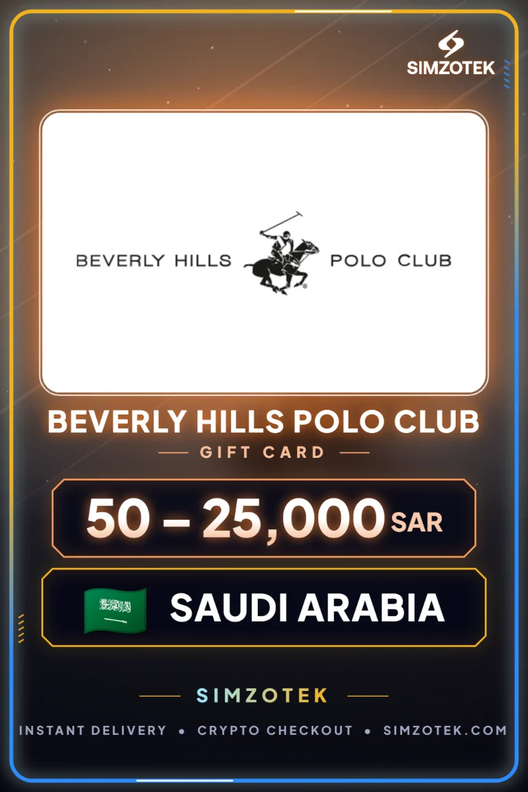 Card cadou Beverly Hills Polo Club (Arabia Saudită)