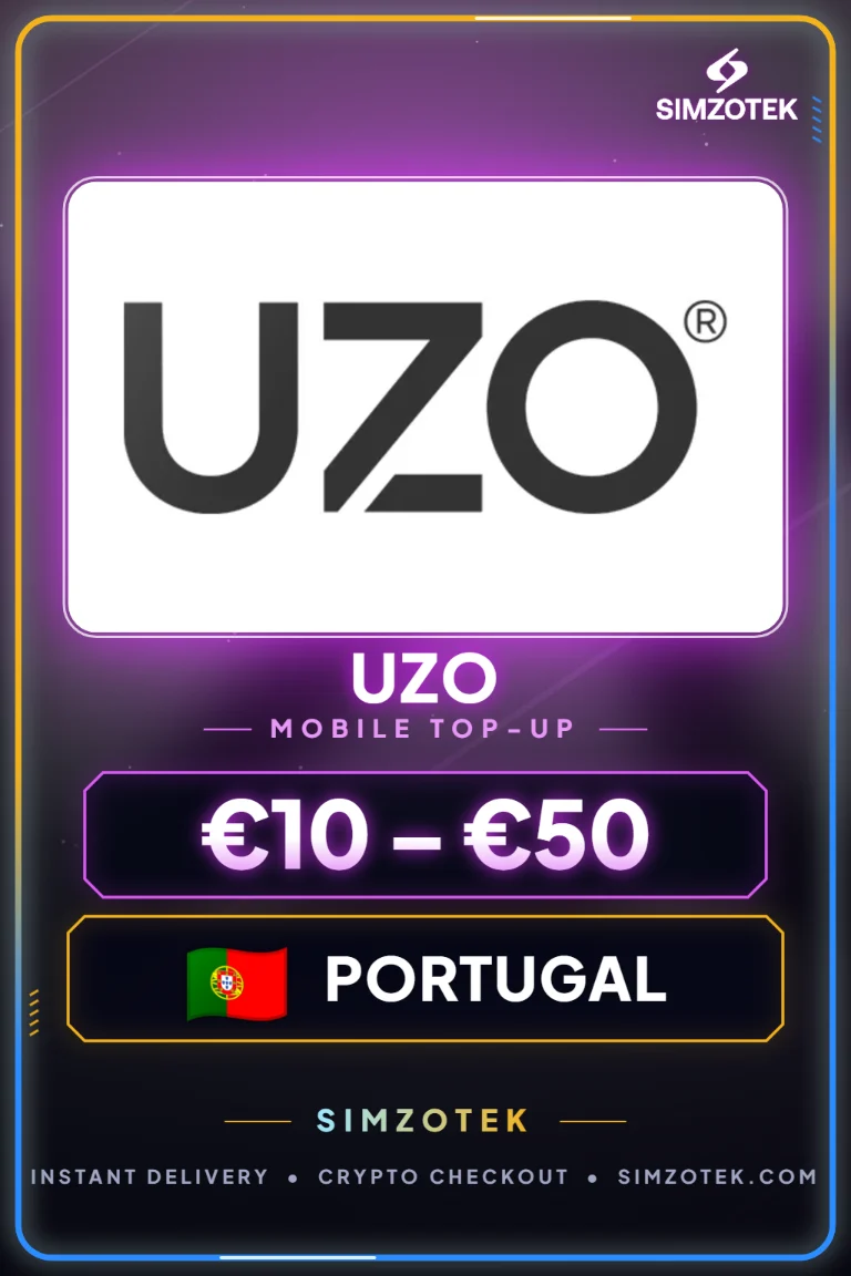 UZO Mobile Top-Up (Portugal)