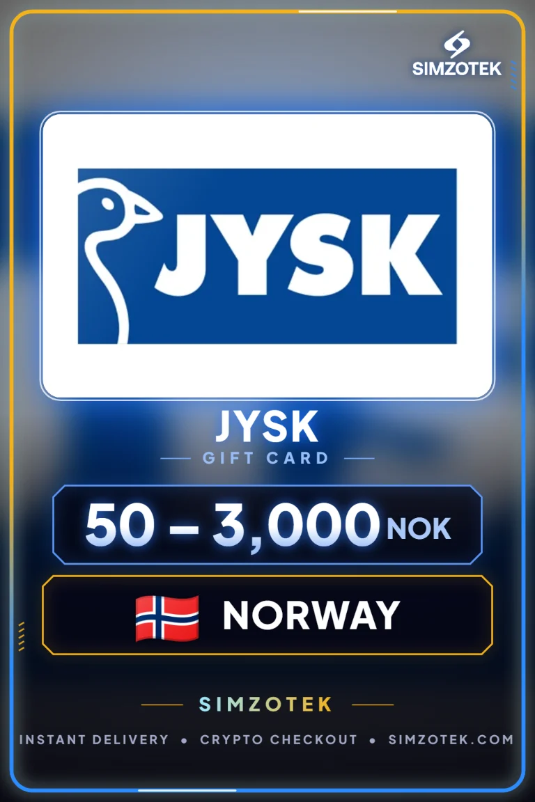 Karta podarunkowa JYSK (Norwegia)