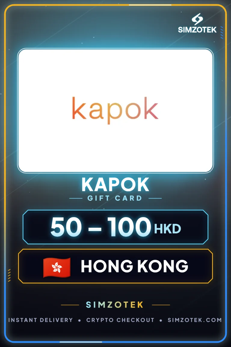 Carta regalo Kapok (Hong Kong)