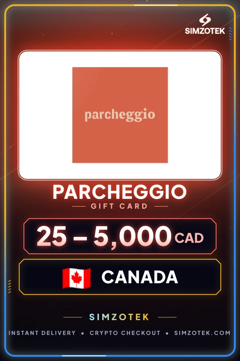 Parcheggio Geschenkkarte (Kanada)