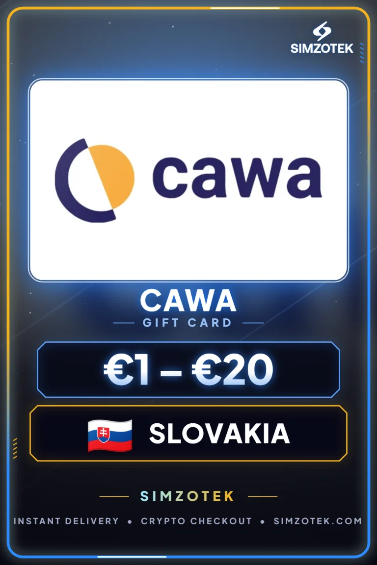 Cawa Gift Card (ສະໂລວາເກຍ)