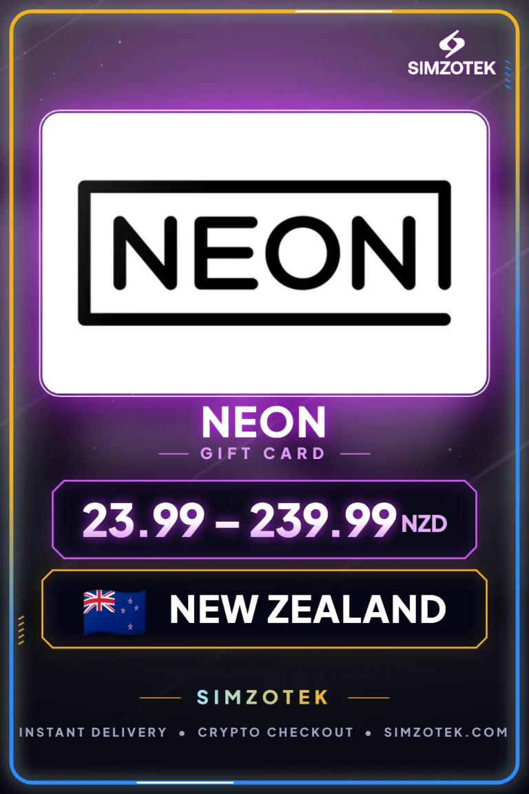 Neon Gift Card (New Zealand)