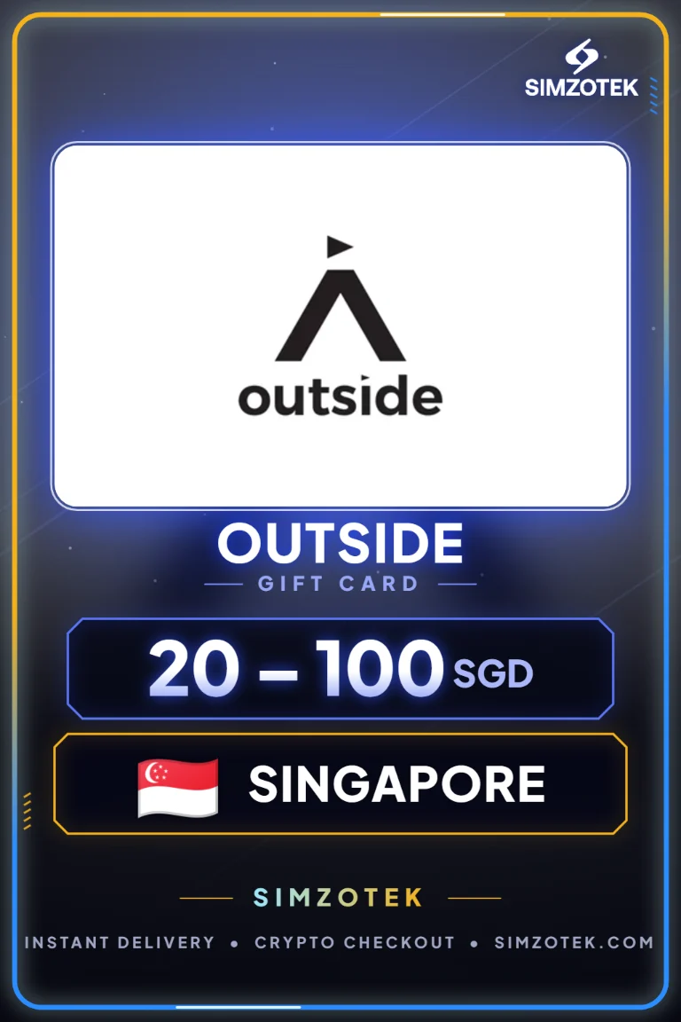 Outside Geschenkkarte (Singapur)