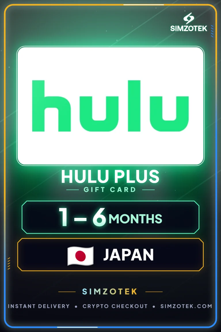 Card cadou Hulu (Japonia)