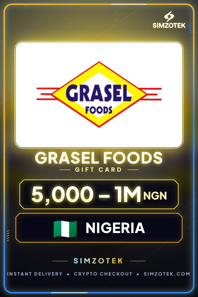 Grasel Foods 기프트카드 (나이지리아)