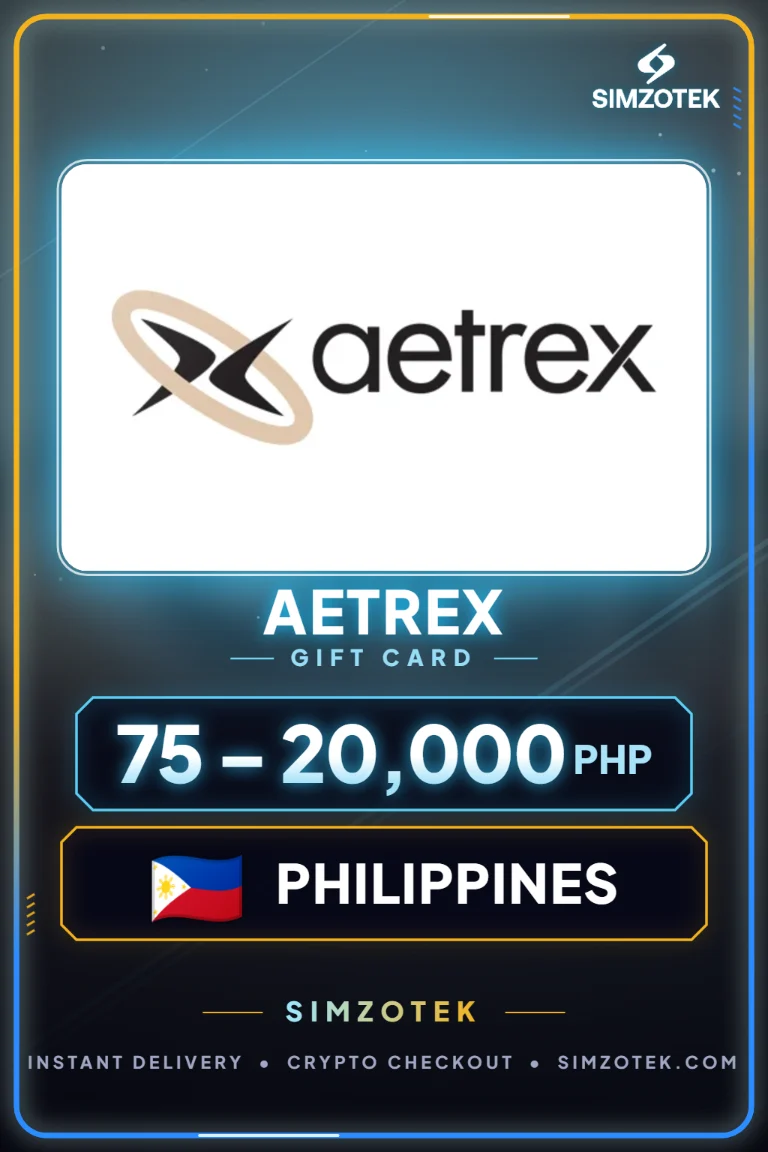 Aetrex Geschenkkarte (Philippinen)