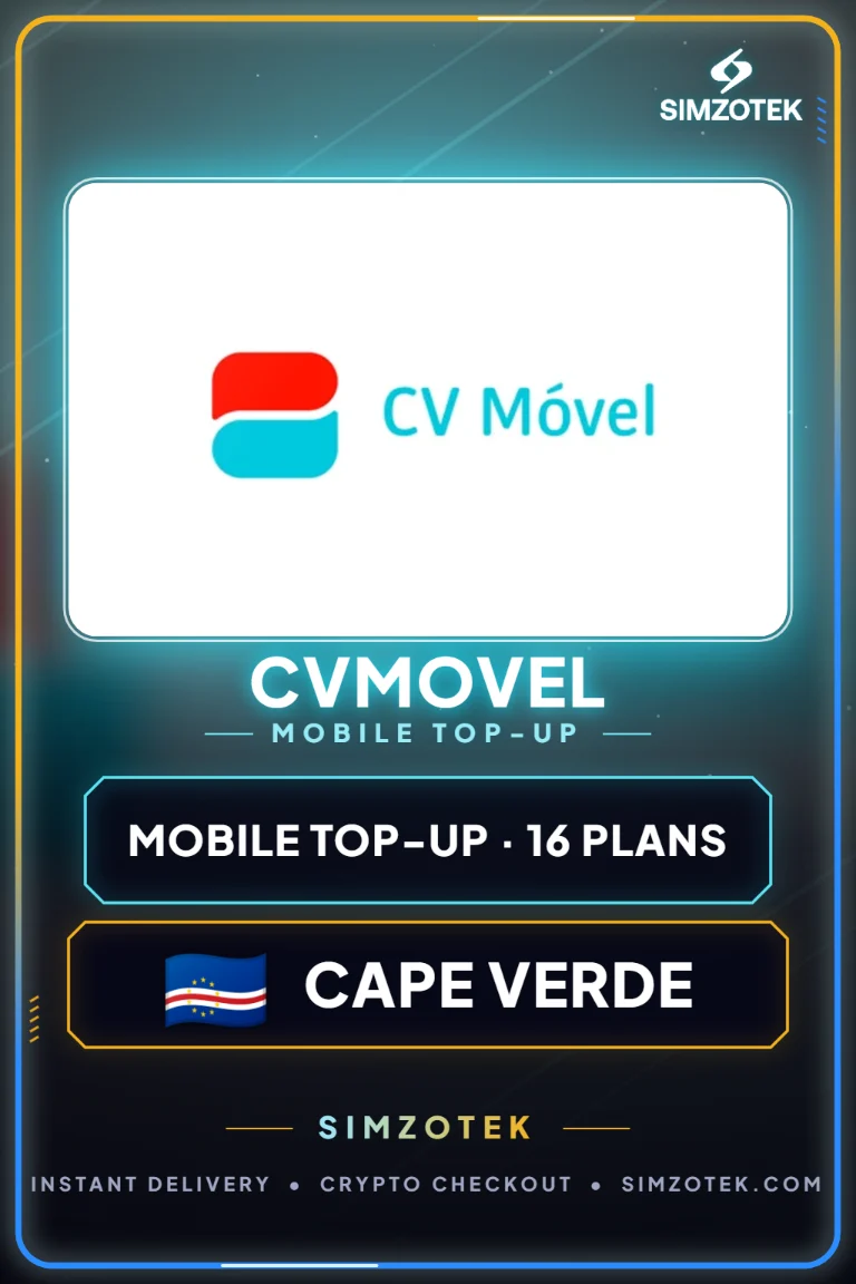 CVMovel Mobile Top-Up (카보베르데)