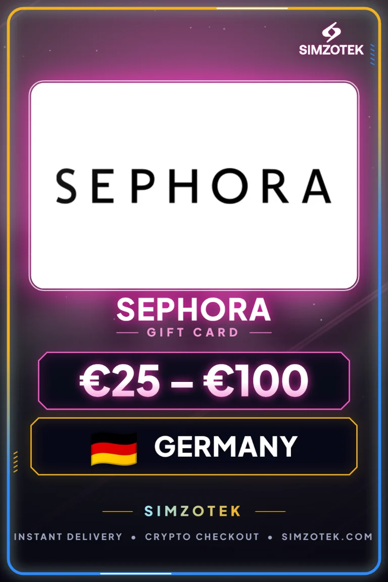 Dárková karta Sephora (Německo)