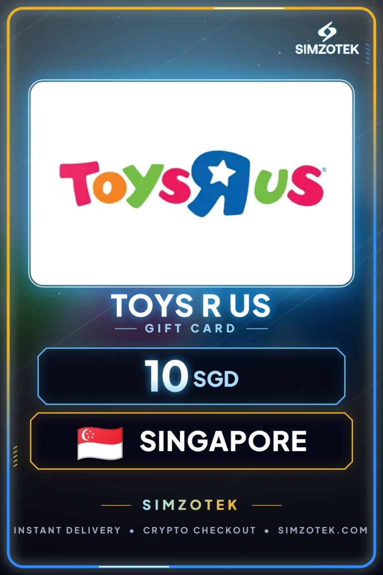 Dárková karta Toys R Us (Singapur)