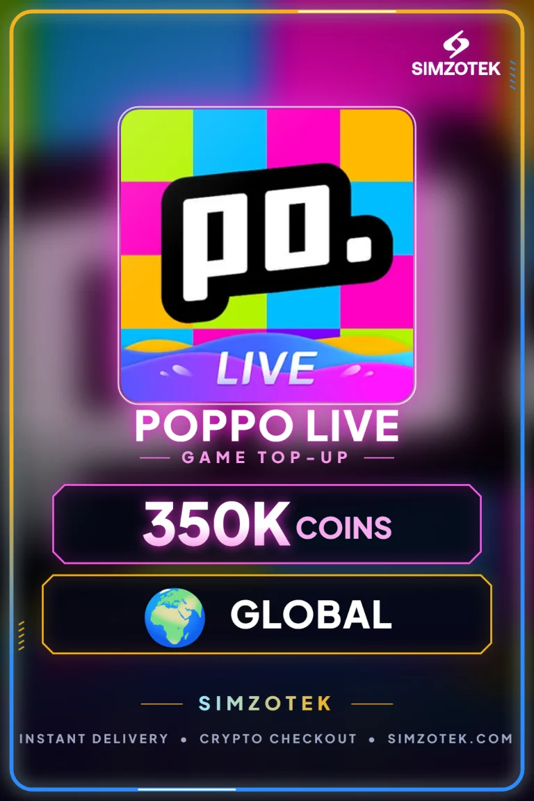 Poppo Live Coins Voucher (globale)