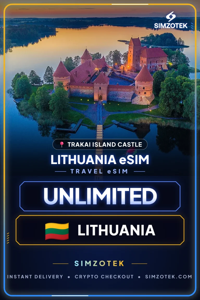 eSIM Litva – neomezená data