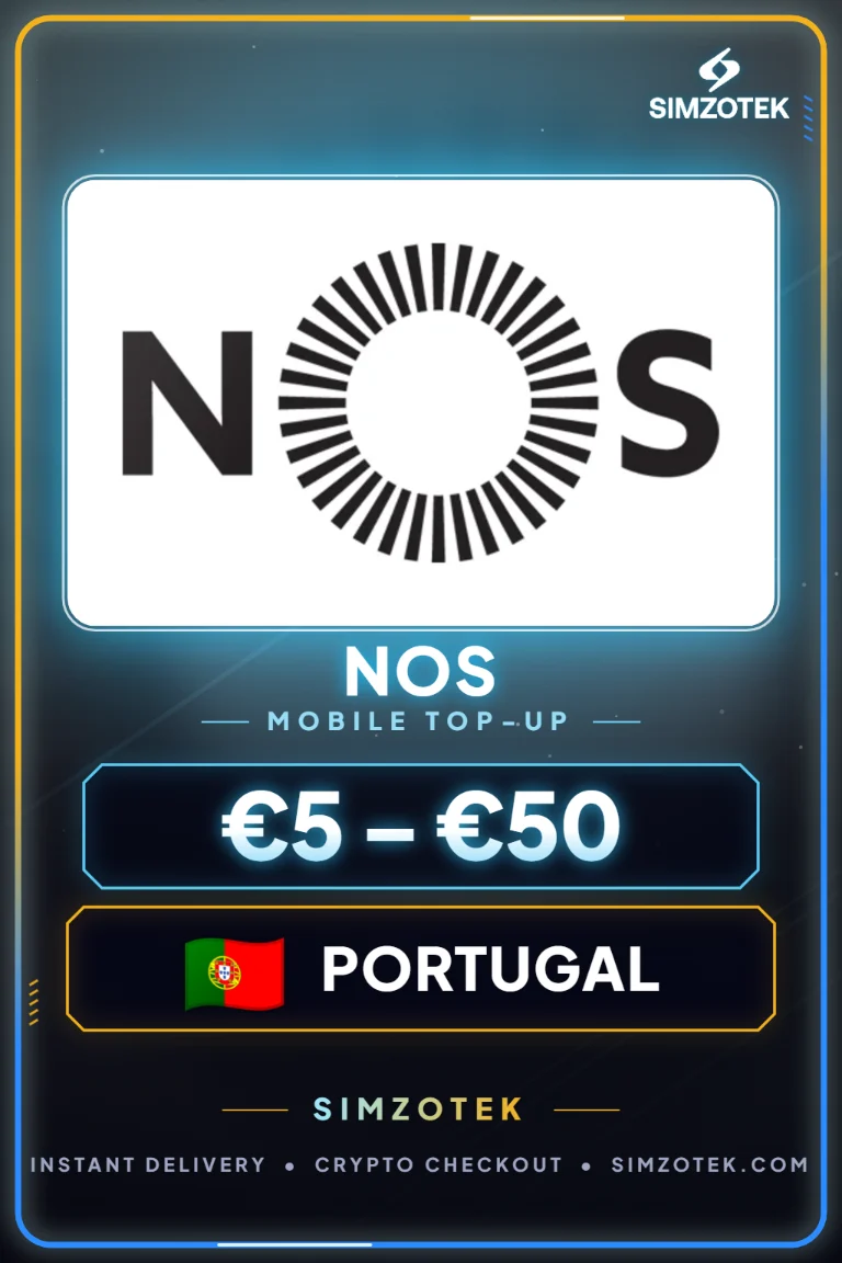 NOS Mobile Top-Up (Portekiz)