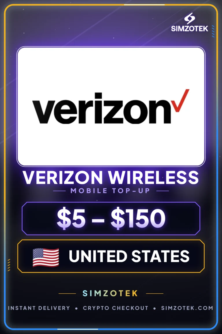 Verizon Wireless Mobile Top-Up (United States)