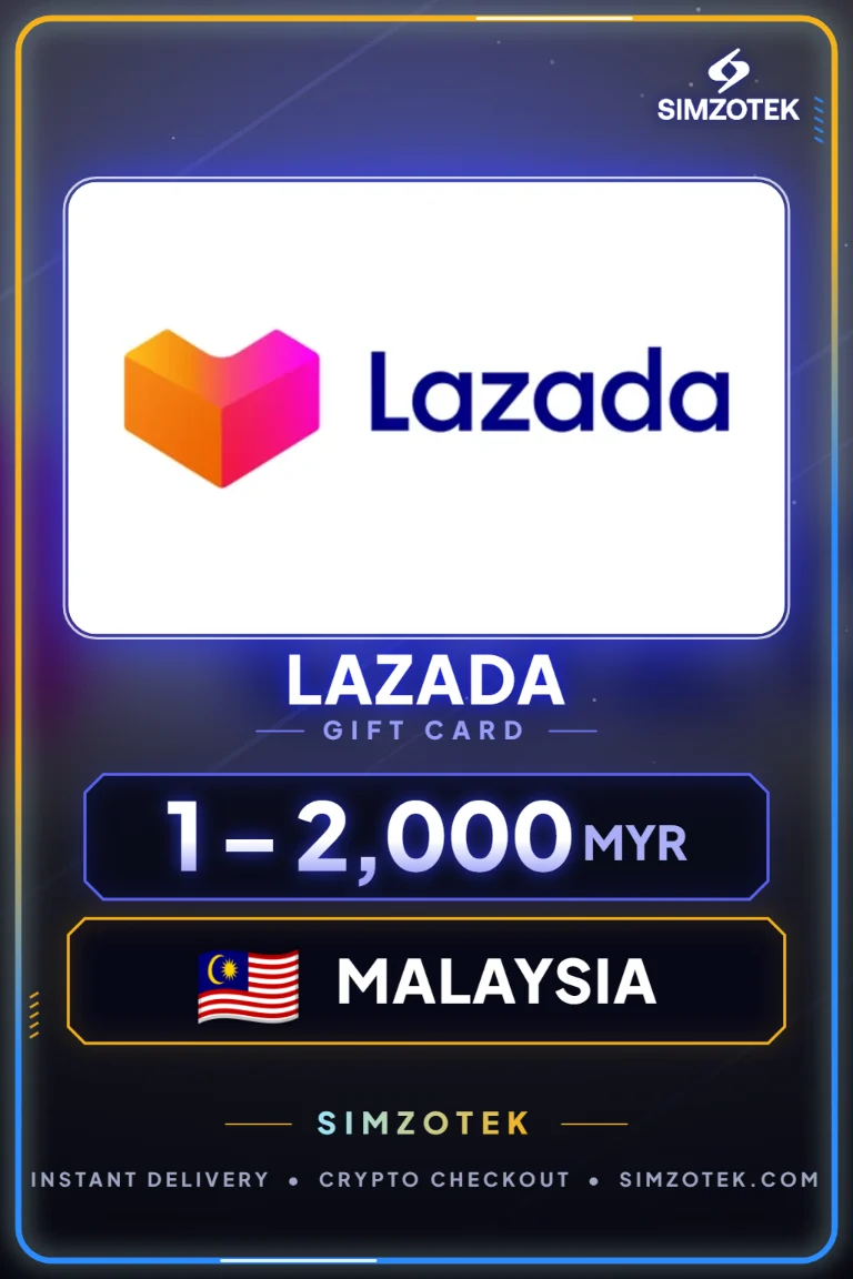 Dárková karta Lazada (Malajsie)