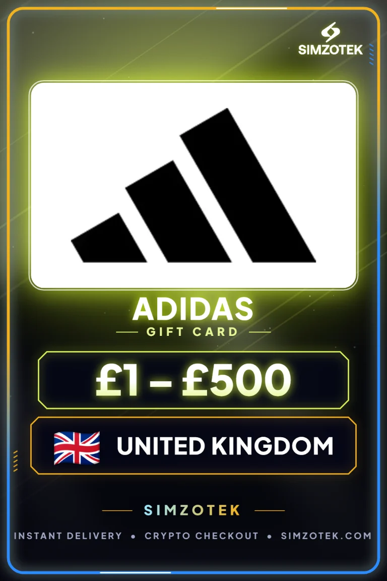 adidas Gift Card (United Kingdom)