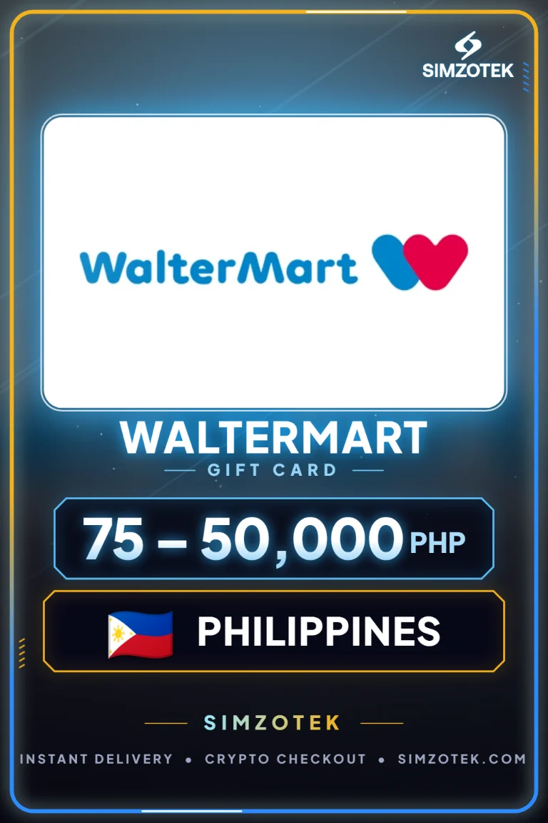 Dárková karta WalterMart (Filipíny)