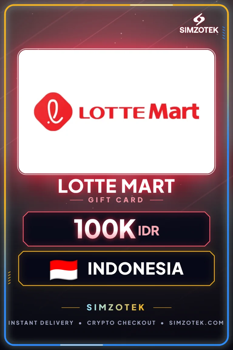 Lotte Mart 기프트카드 (인도네시아)