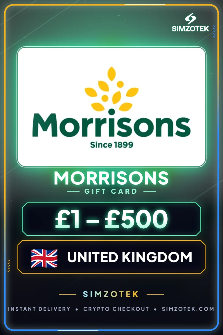 Поклон картица Morrisons (Уједињено Краљевство)