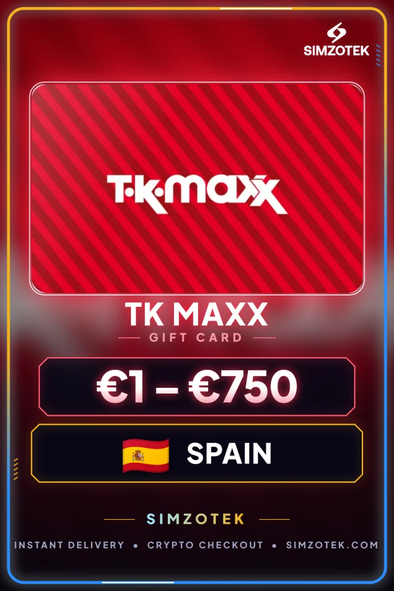 TK Maxx Geschenkkarte (Spanien)