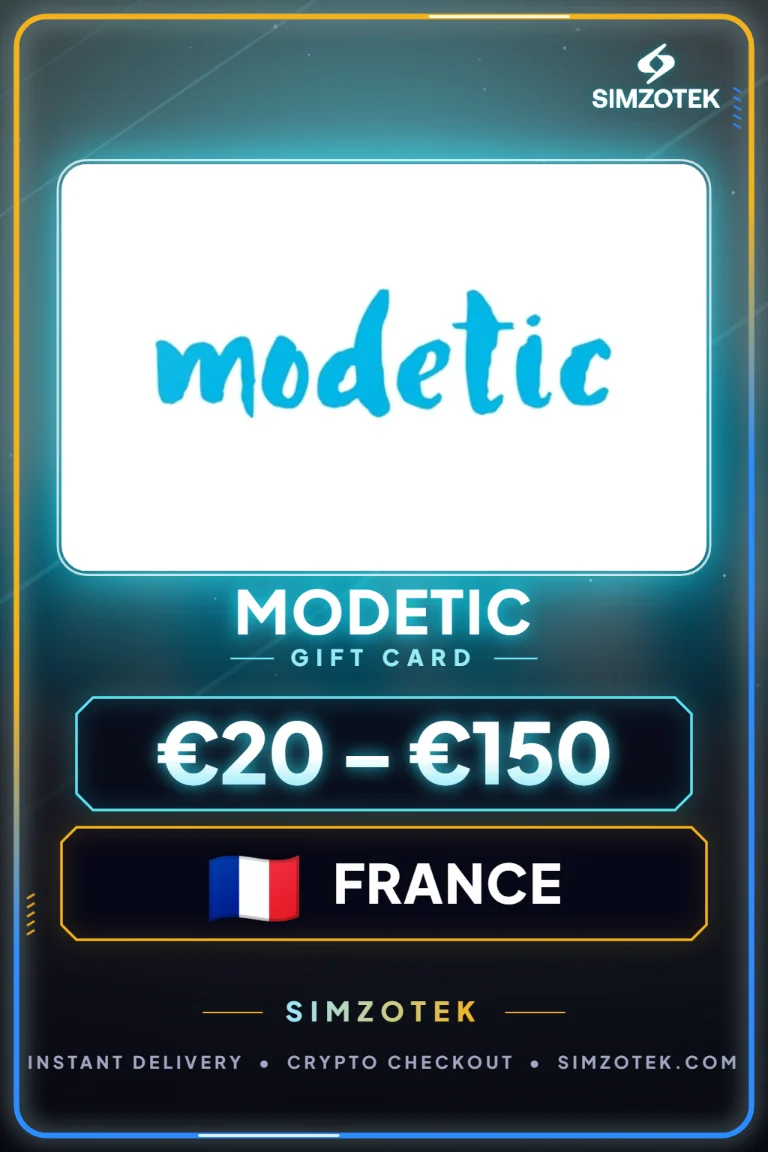 Поклон картица Modetic (Француска)