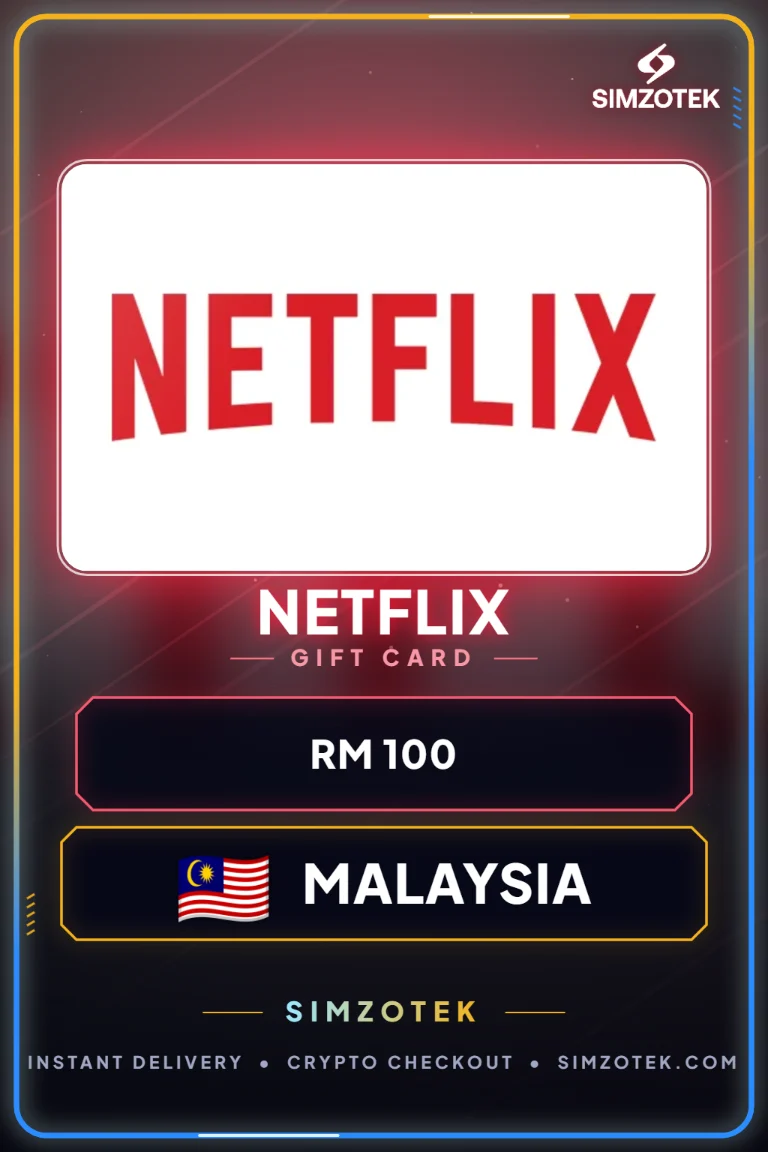Netflix Geschenkkarte (Malaysia)