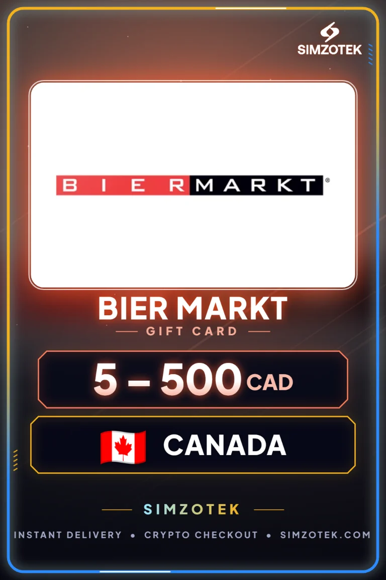 Bier Markt სასაჩუქრე ბარათი (კანადა)