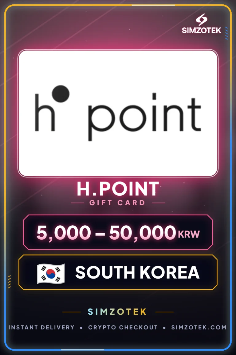 Carta regalo H.Point (Corea del Sud)