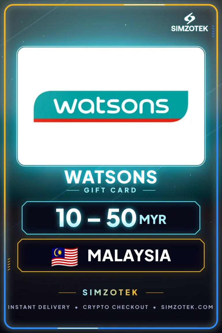 Watsons Geschenkkarte (Malaysia)