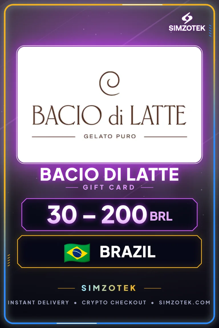 Bacio di Latte Gift Card (Brazil)