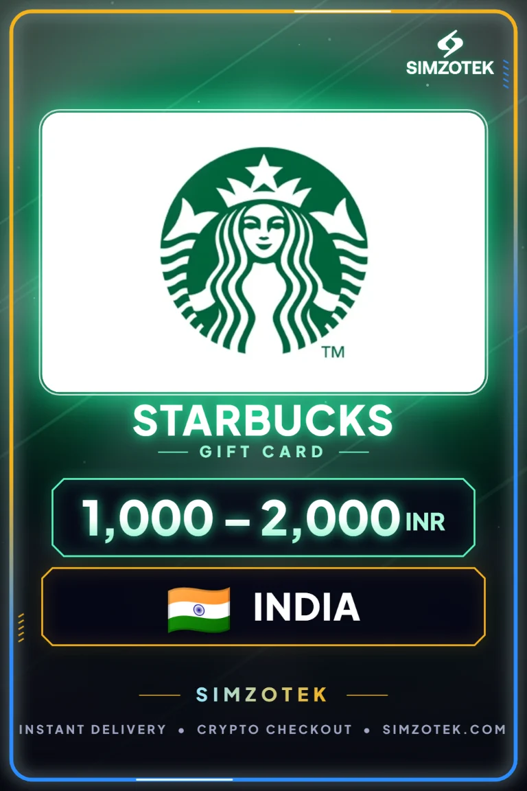 Starbucks Gift Card (India)