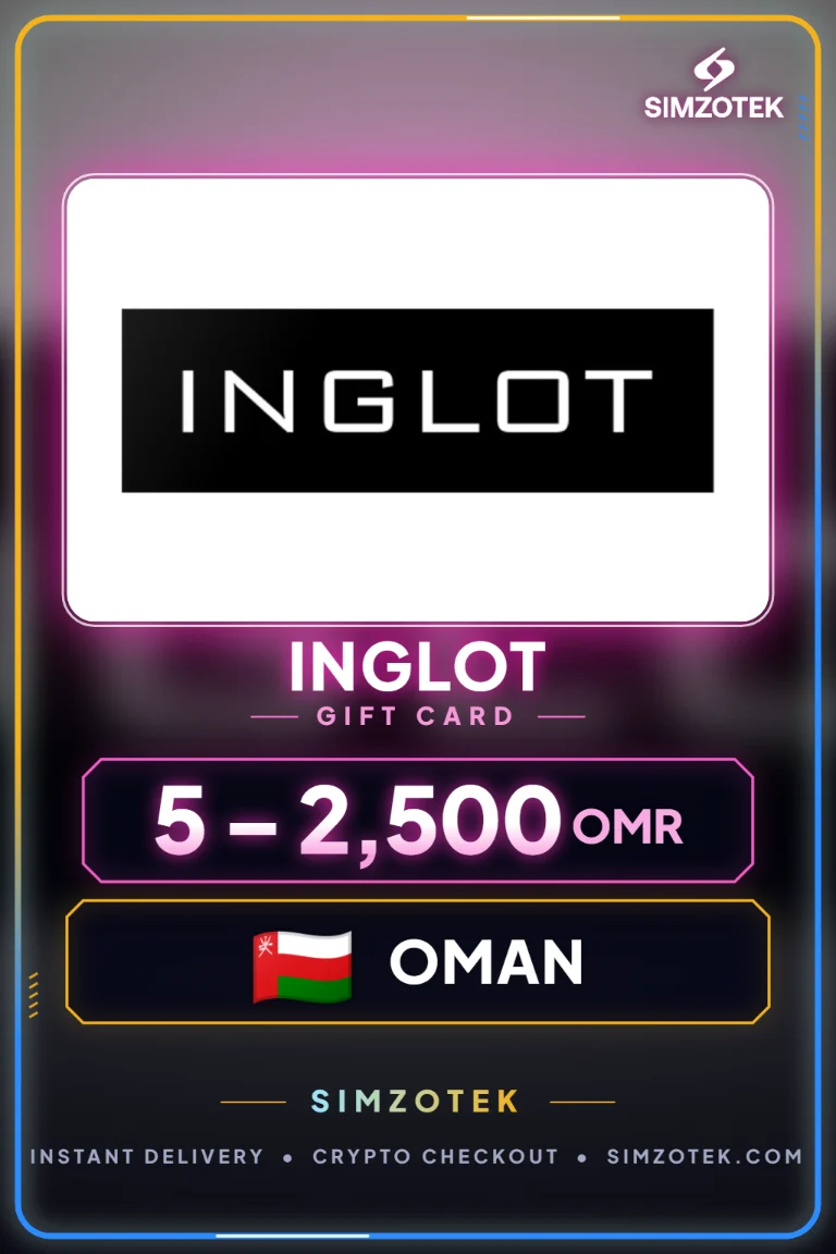 INGLOT Gift Card (Oman)