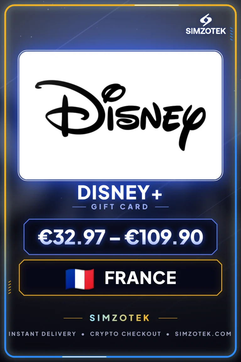 บัตรของขวัญ Disney+ (ฝรั่งเศส)