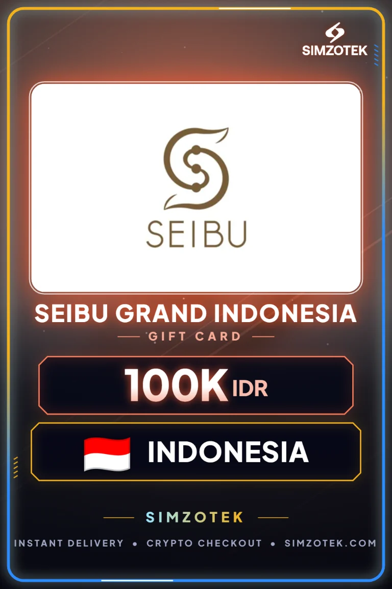 Carta regalo Seibu Grand Indonesia (Indonesia)