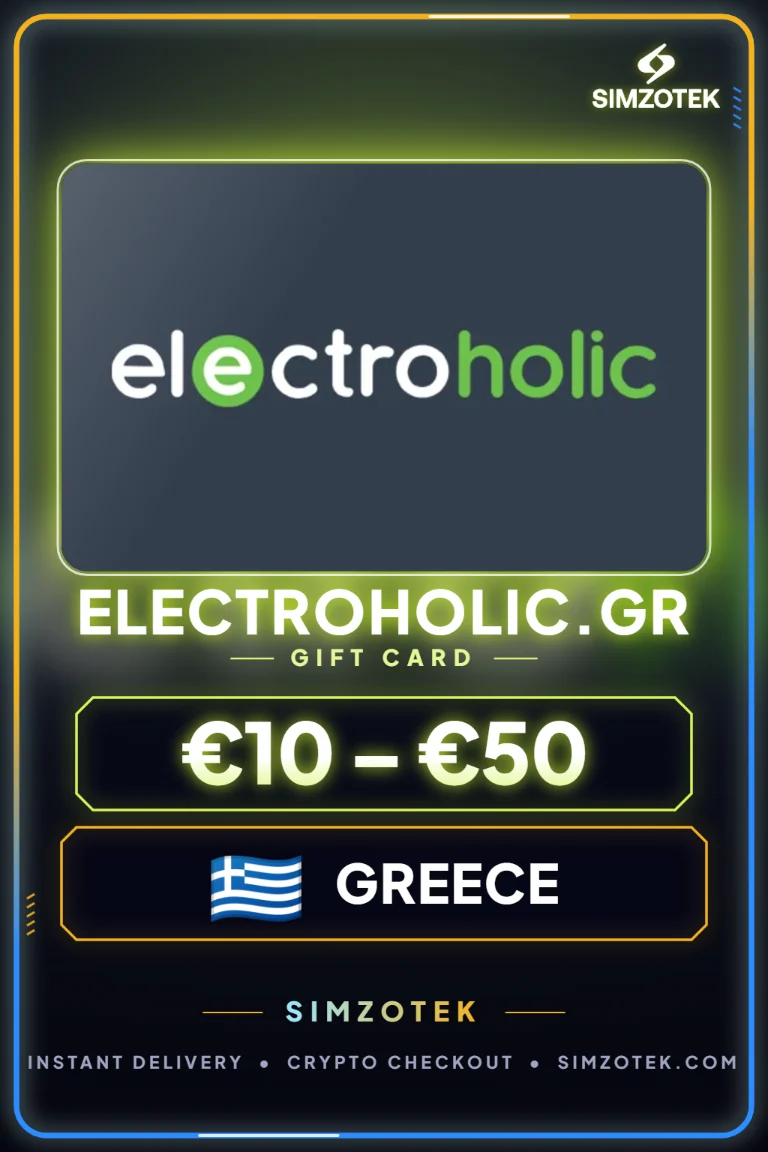 Electroholic.gr 기프트카드 (그리스)