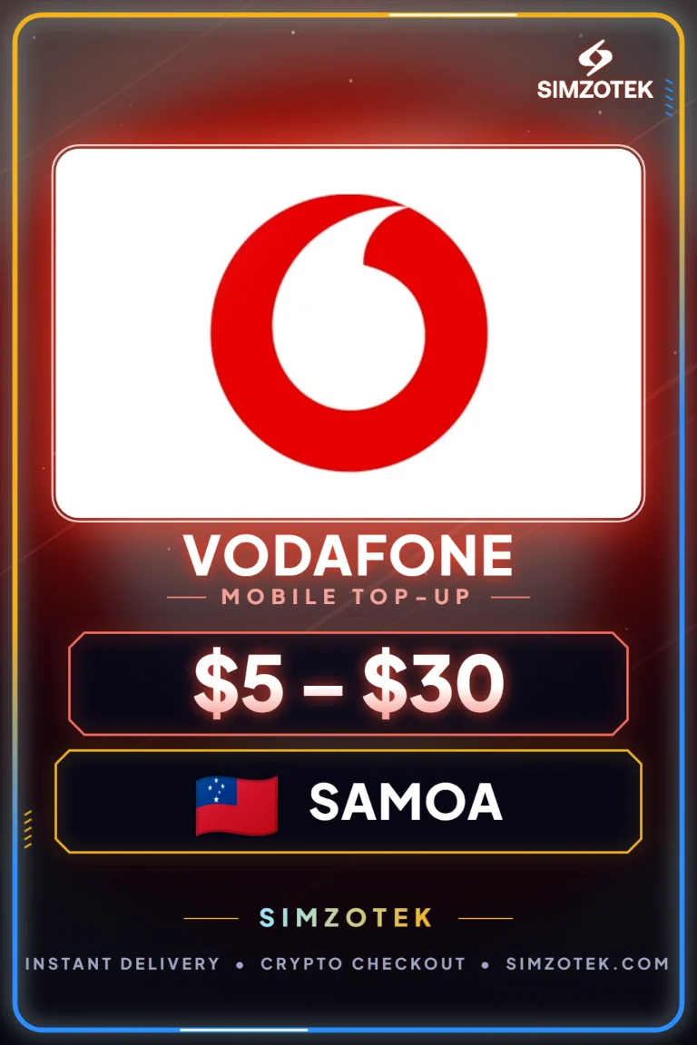 Vodafone Mobile Top-Up (Samoa)