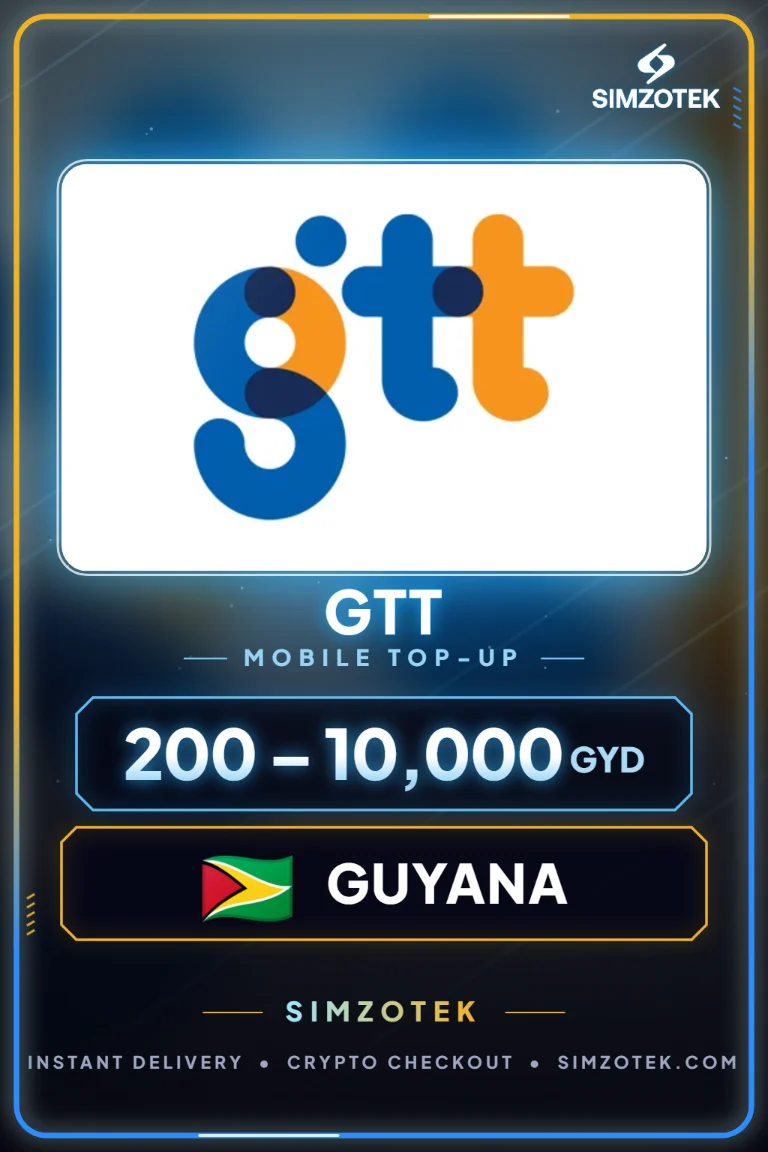 GTT Mobile Top-Up (๊ฐ์ด์๋)