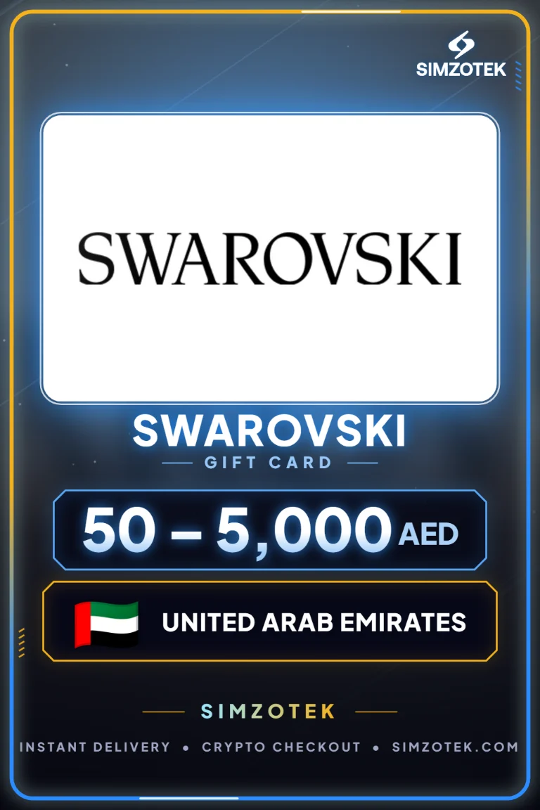 Поклон картица Swarovski (Уједињени Арапски Емирати)
