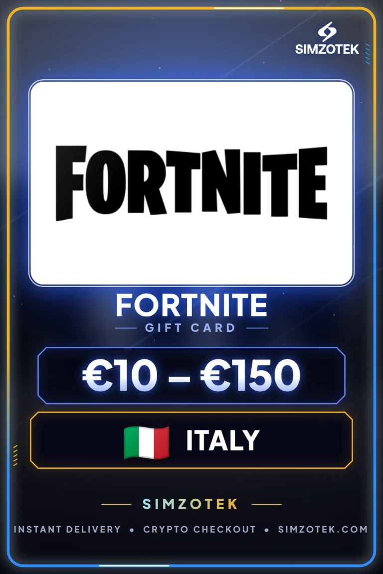 Dárková karta Fortnite (Itálie)