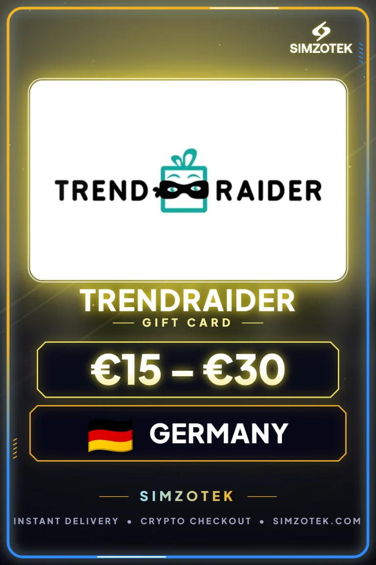 TrendRaider Gift Card (Germany)