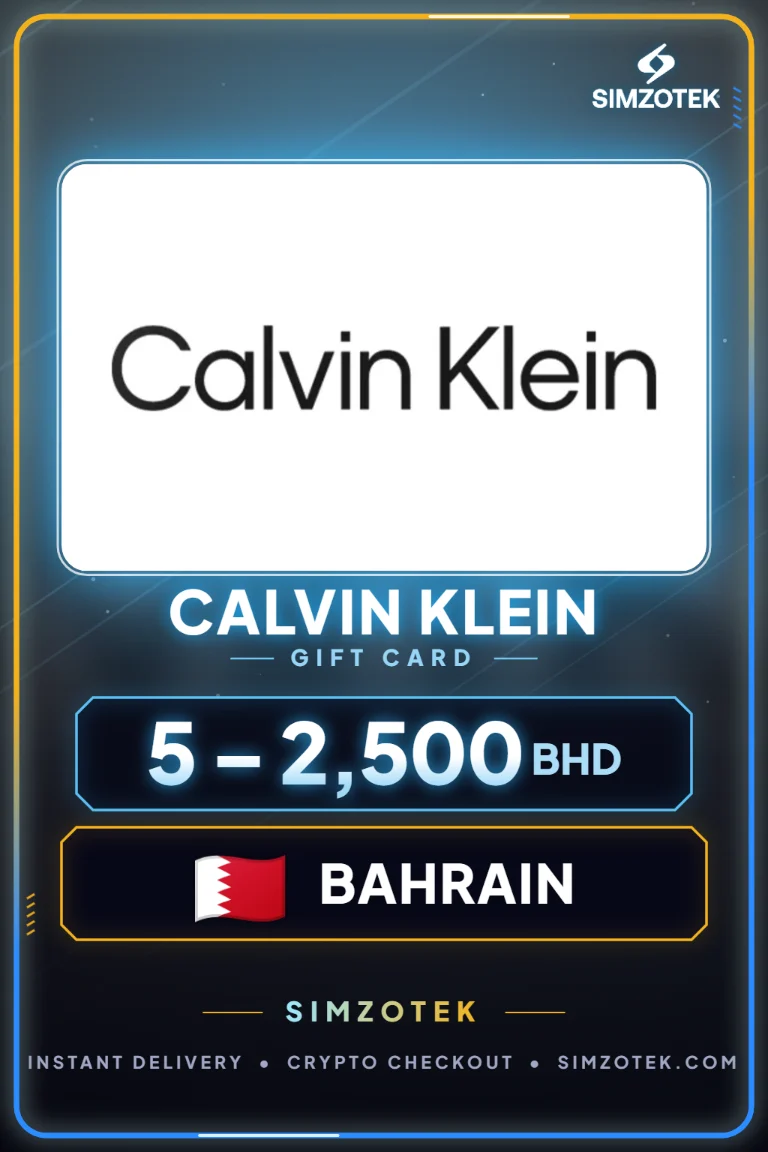 Calvin Klein Geschenkkarte (Bahrain)