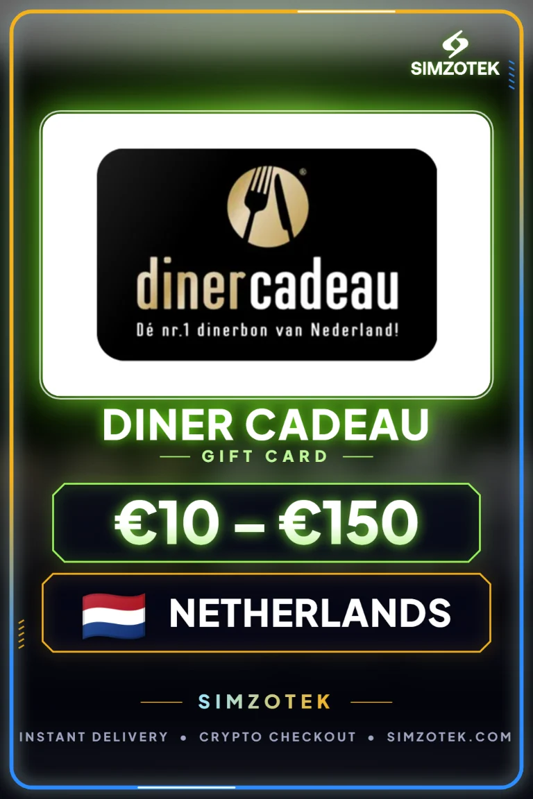 Подарок картичка Diner Cadeau (Холандија)