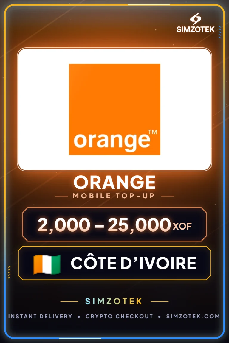 เติมเงินมือถือ Orange (โกตดิวัวร์)