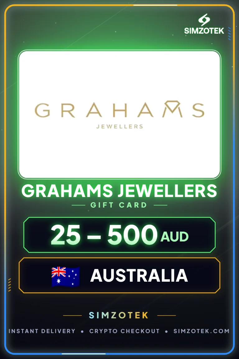 Dárková karta Grahams Jewellers (Austrálie)