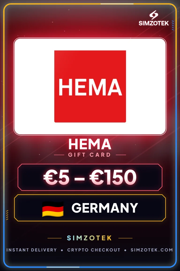 Dárková karta HEMA (Německo)