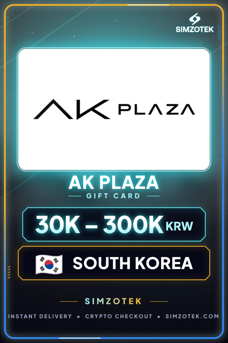Carta regalo AK Plaza (Corea del Sud)